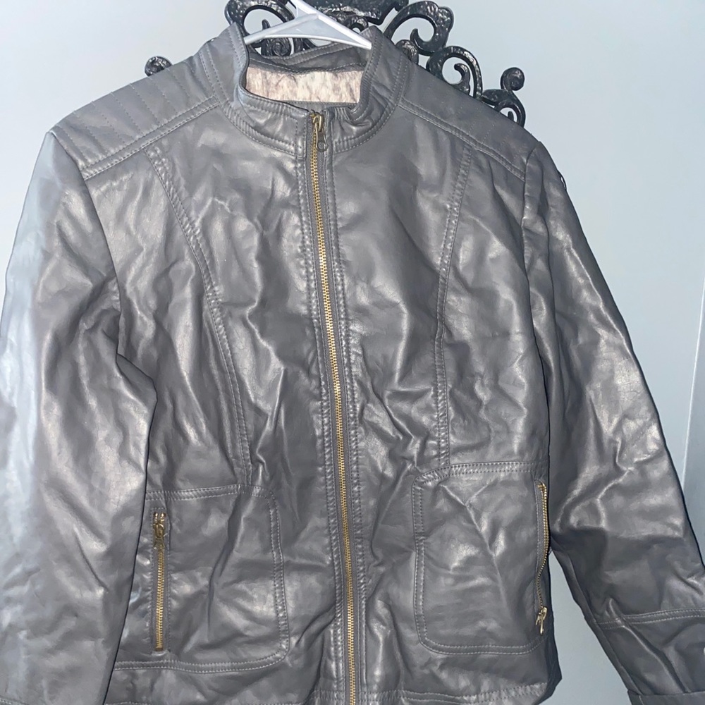 leather jacket